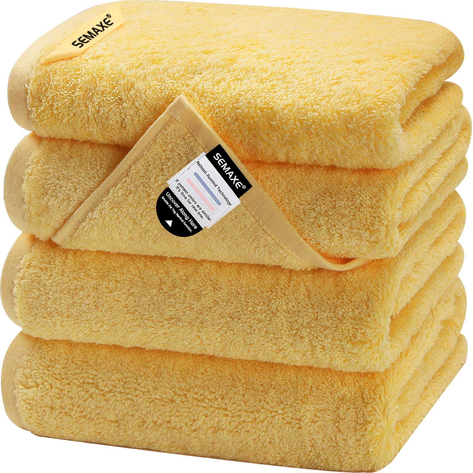 Home Gym Outfit - SEMAXE 40*70cm 125g Hand Towel Set