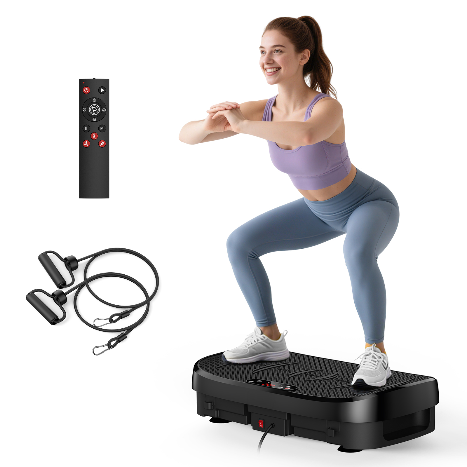 Home Gym Gear - Vibration Plate Fat Burning Fitness Platform