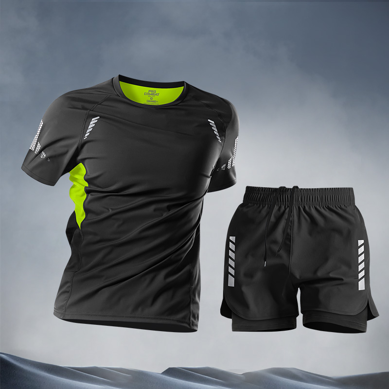 Home Gym Outfit - Casual Suits for men Men's Summer
