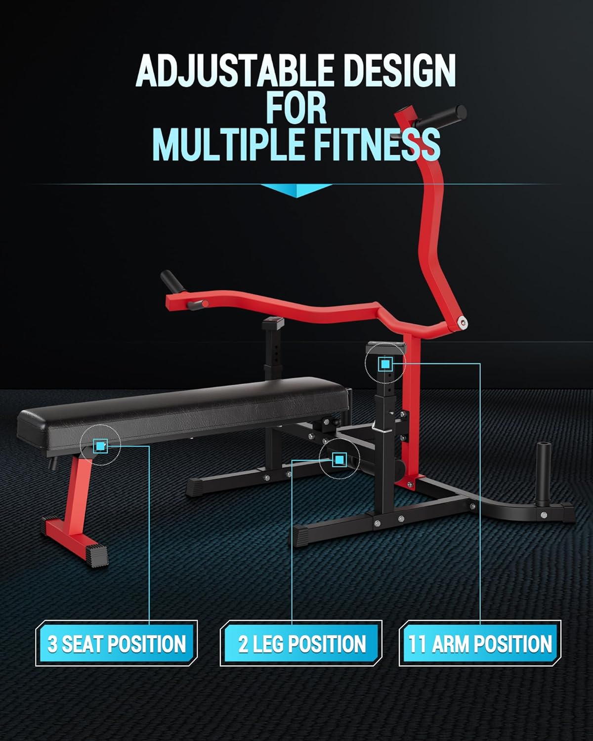 Chest Press Machine with Adjus - Home Gym Training Program recensie en prijs