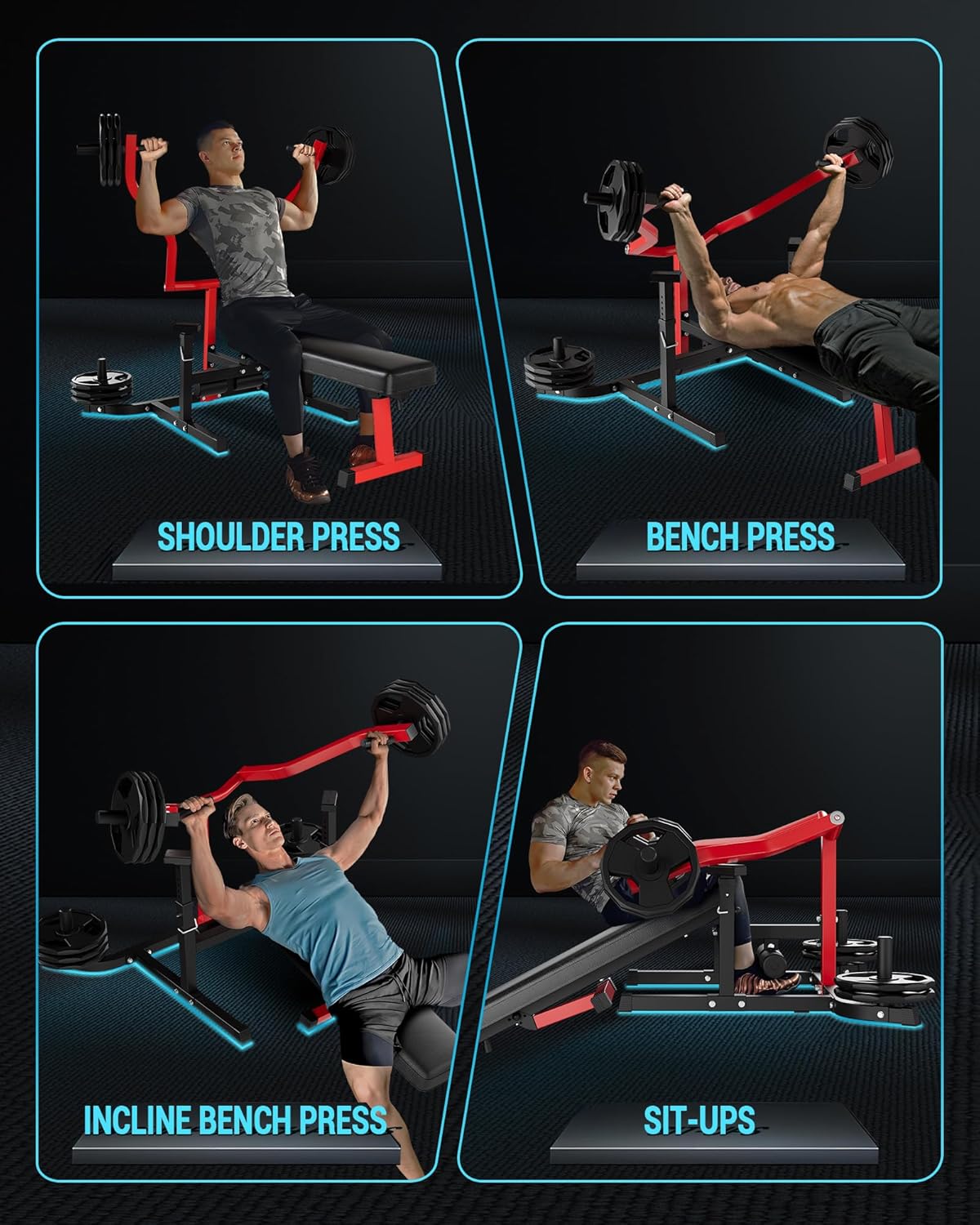 Chest Press Machine with Adjus - Home Gym Training Program recensie en prijs