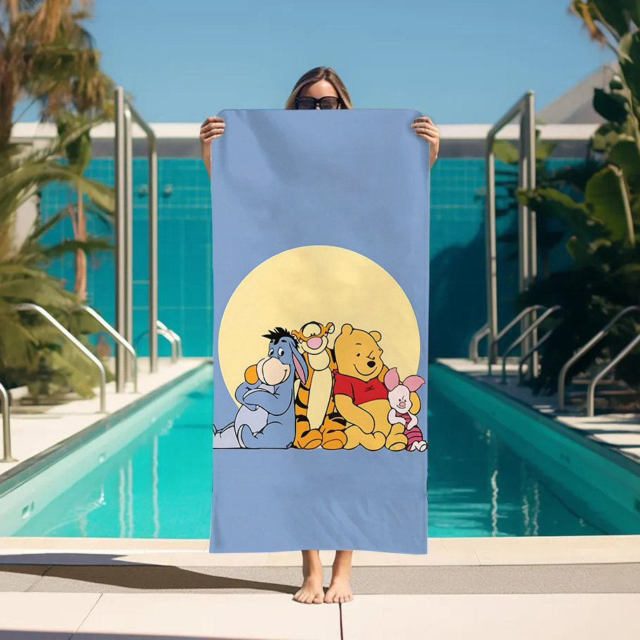 Large Bath Towel W-Winnie the  - Home Gym Outfit recensie en prijs
