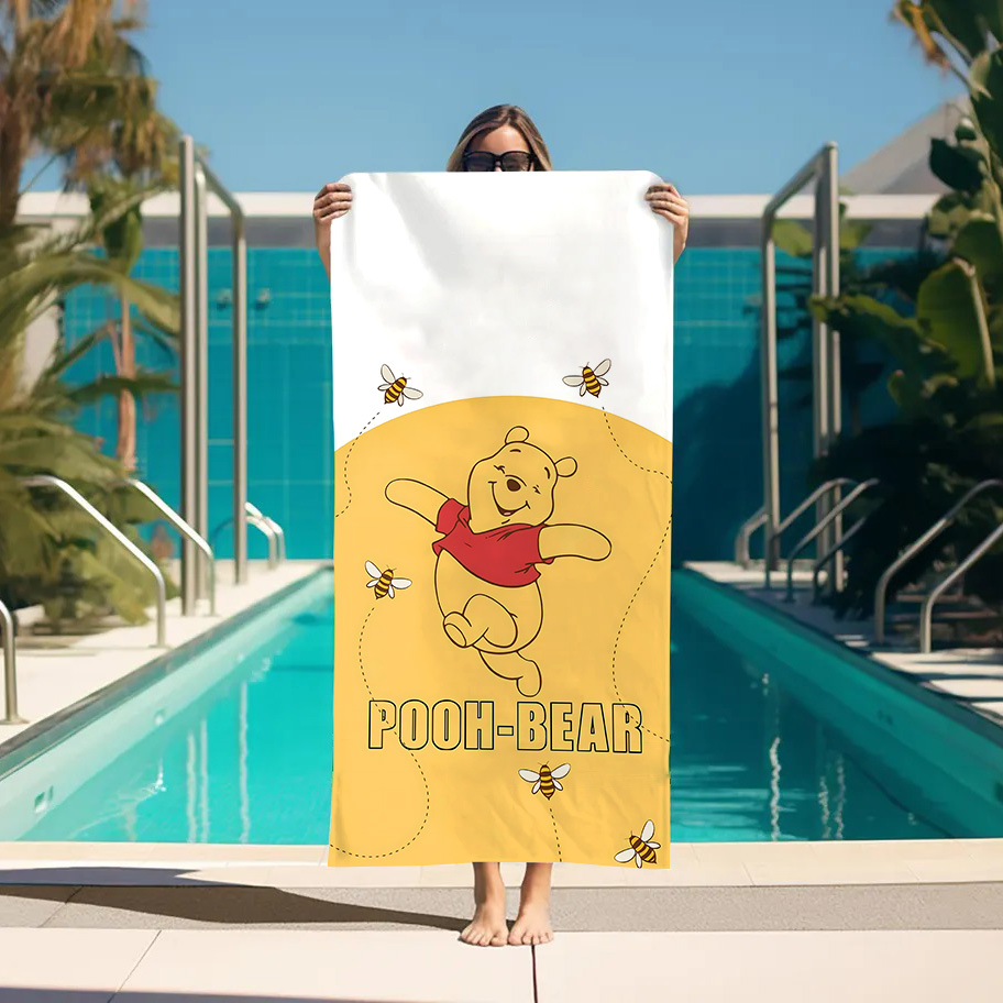 Large Bath Towel W-Winnie the  - Home Gym Outfit recensie en prijs