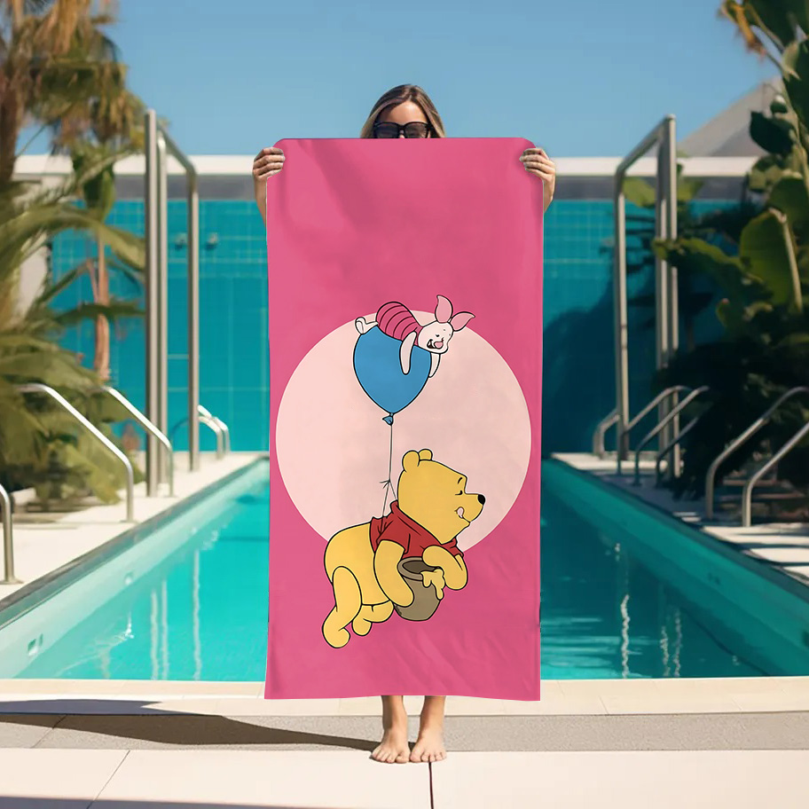 Large Bath Towel W-Winnie the  - Home Gym Outfit recensie en prijs