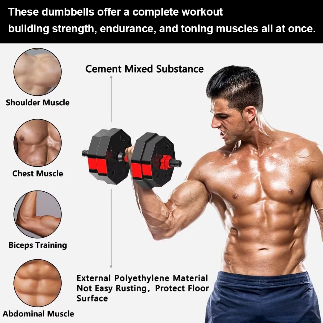 Adjustable Dumbbell to Barbell - Home Gym Outfit recensie en prijs