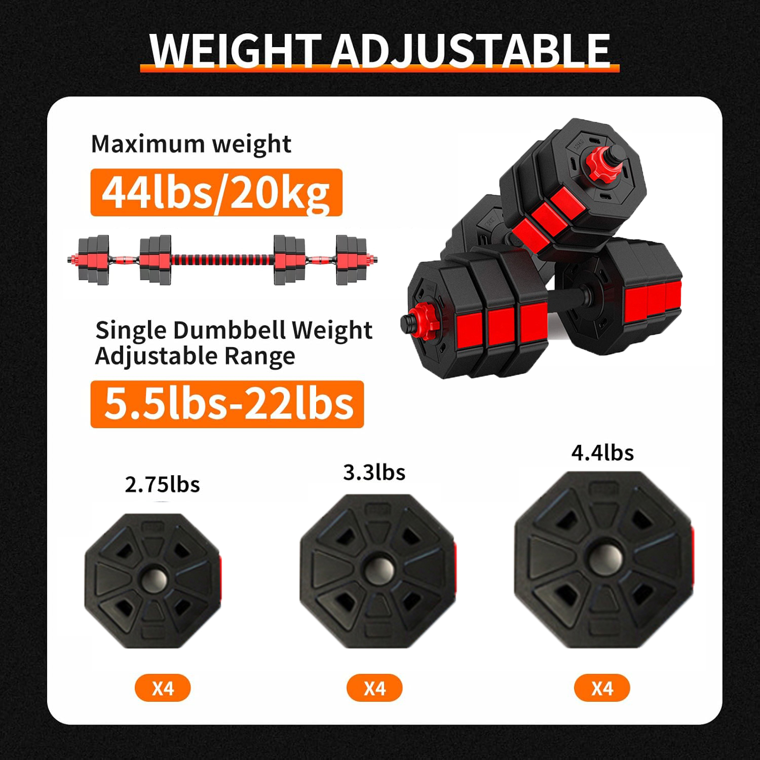 Adjustable Dumbbell to Barbell - Home Gym Outfit recensie en prijs