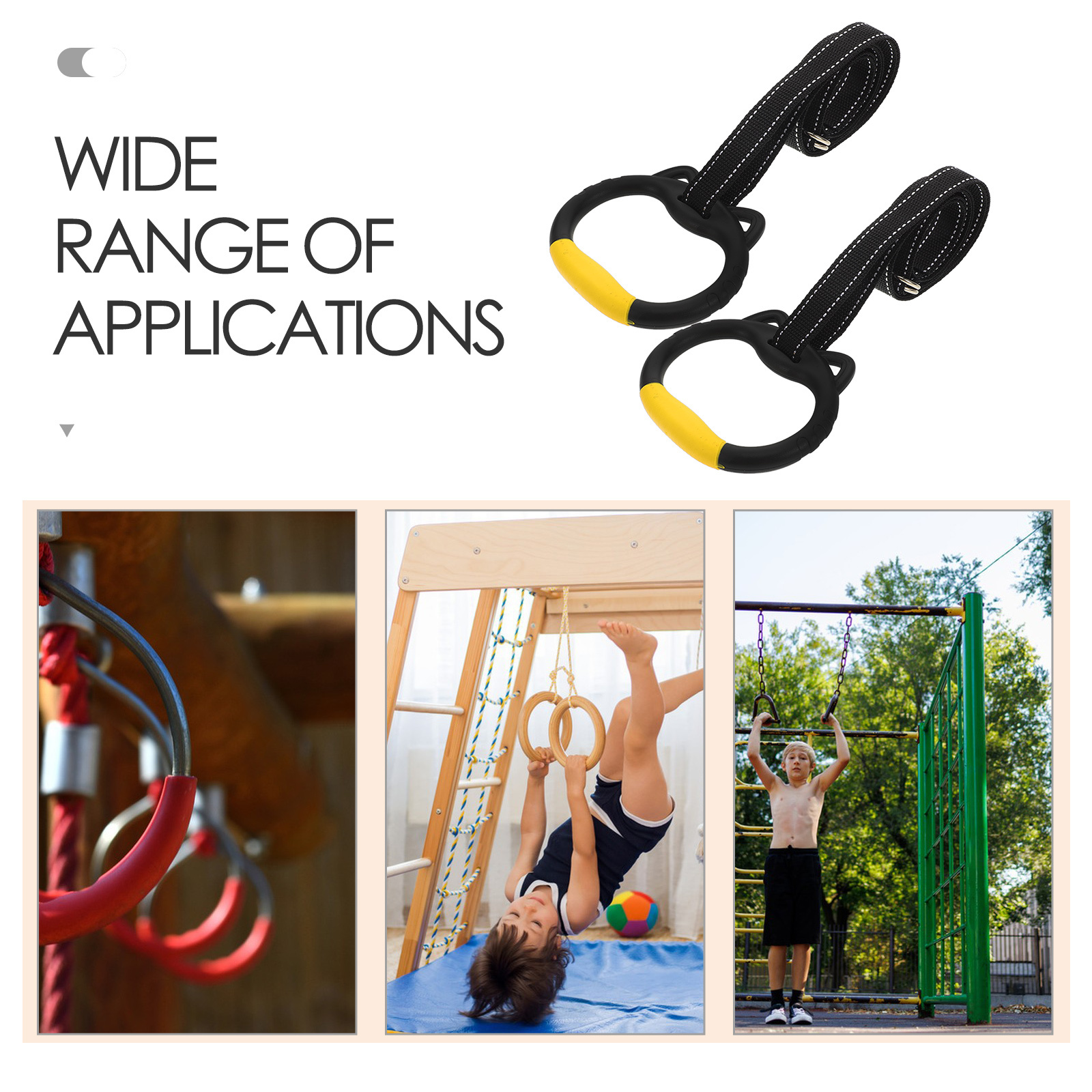 1 set 1 Set Gymnastics Rings F - Home Gym Outfit recensie en prijs