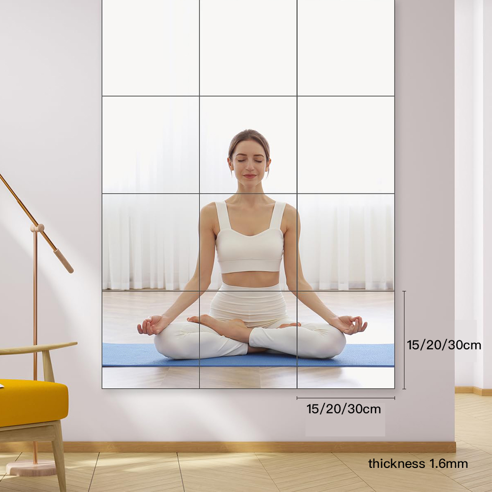 Acrylic Mirror Tiles for Wall  - Home Gym For Toddlers recensie en prijs