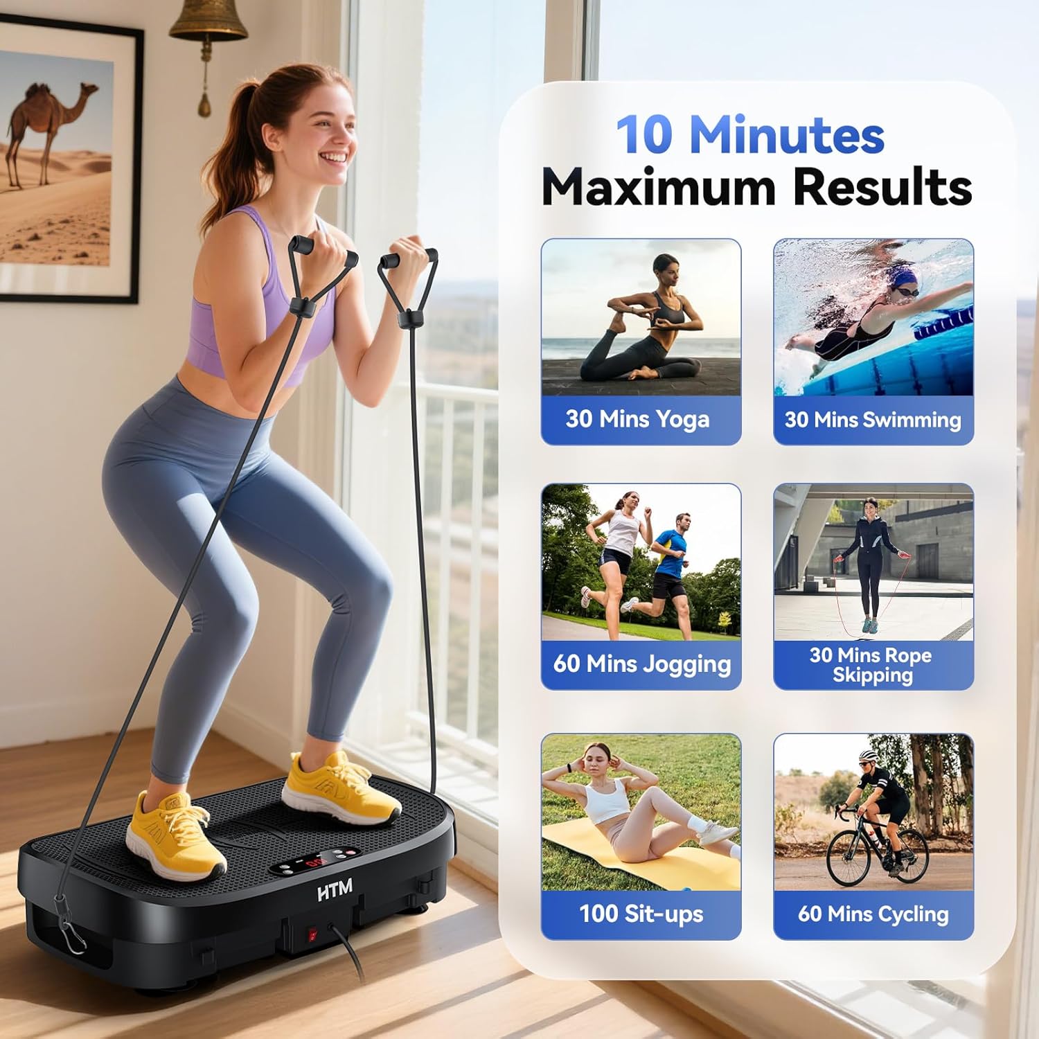 Vibration Plate Fat Burning Fi - Home Gym Gear recensie en prijs
