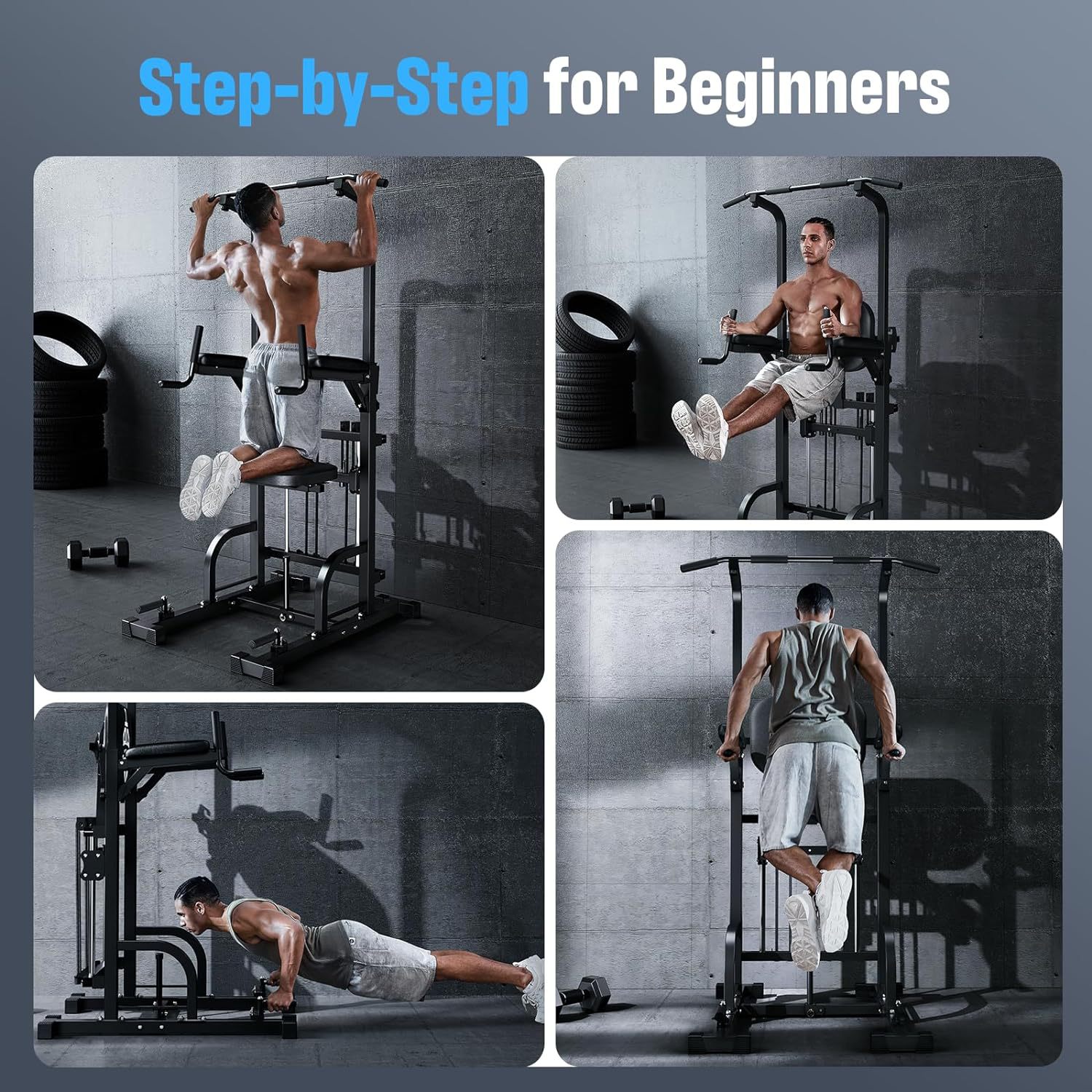 Power Tower Pull-Up Dip Statio - Home Gym Gear recensie en prijs