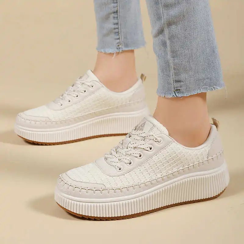 Brown Shoes Woman Flats Autumn - Home Gym Old School recensie en prijs
