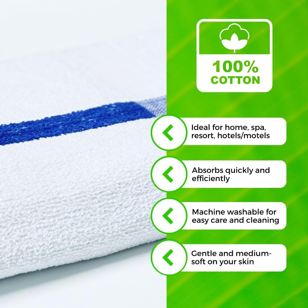 24x48 Soft Poolside Towels 60  - Home Gym Rental recensie en prijs