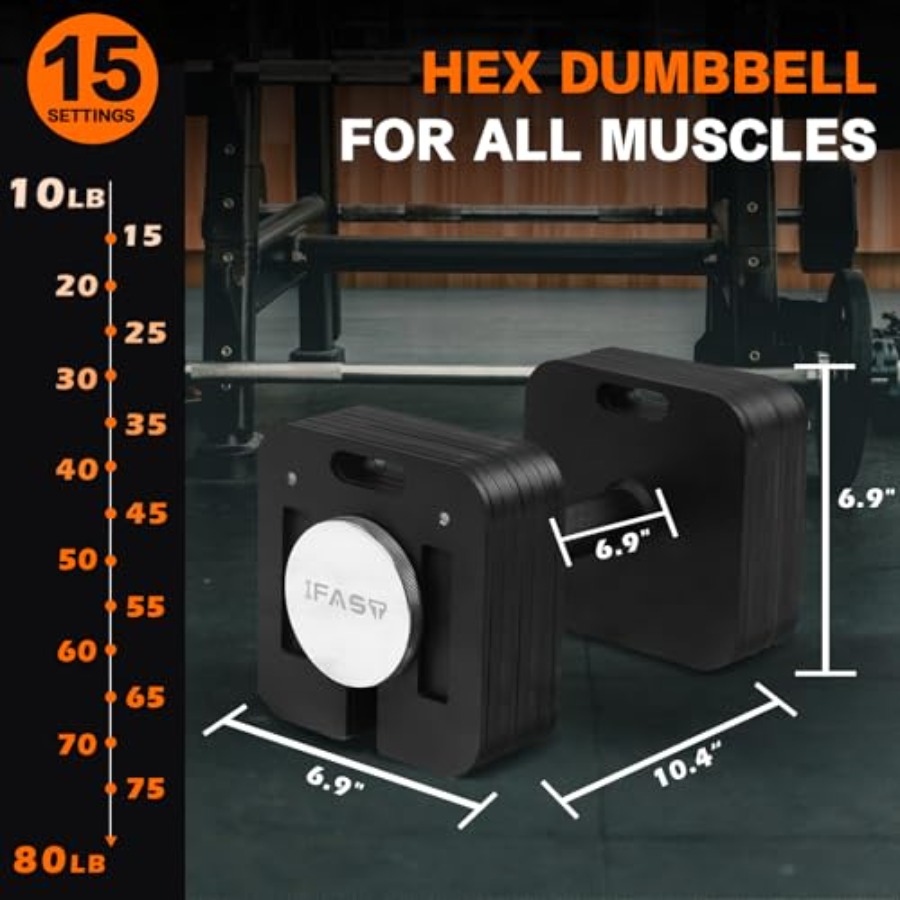 9 in 1 Free Adjustable Dumbbel - Home Gym Outfit recensie en prijs
