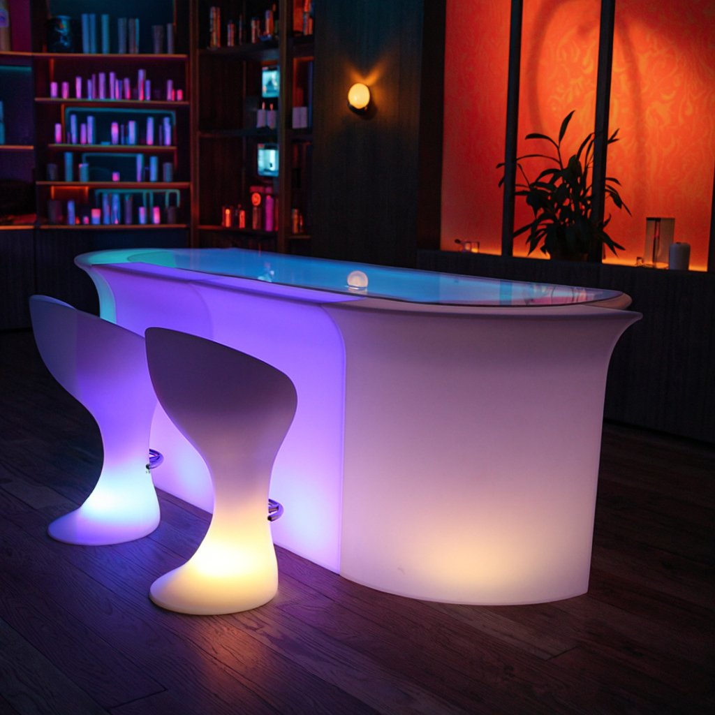Portable LED Lighted Bar Count - Home Gym Rental recensie en prijs