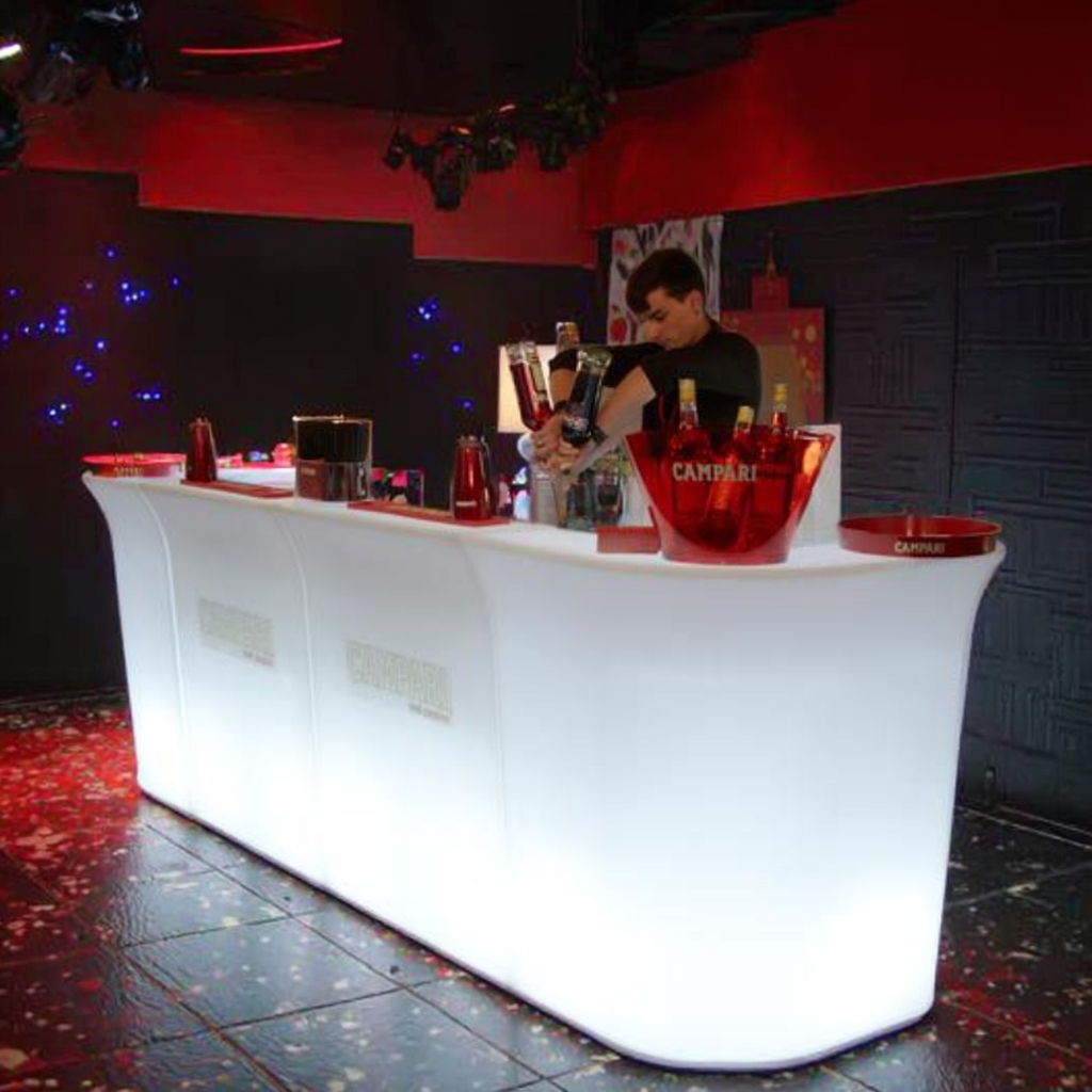 Portable LED Lighted Bar Count - Home Gym Rental recensie en prijs