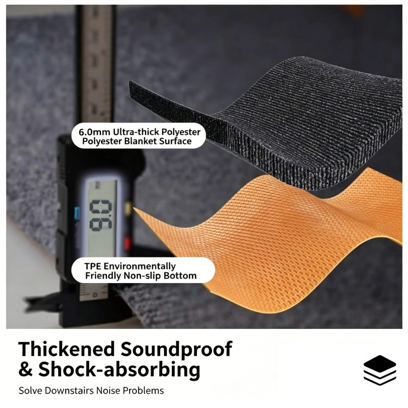 Heavy-Duty Sound Absorbing Rug - Home Gym Training Program recensie en prijs
