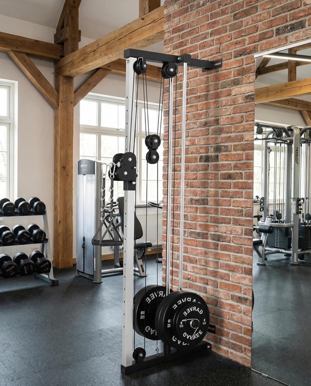 Wall Mount Cable Station Dual  - Home Gym Training Program recensie en prijs
