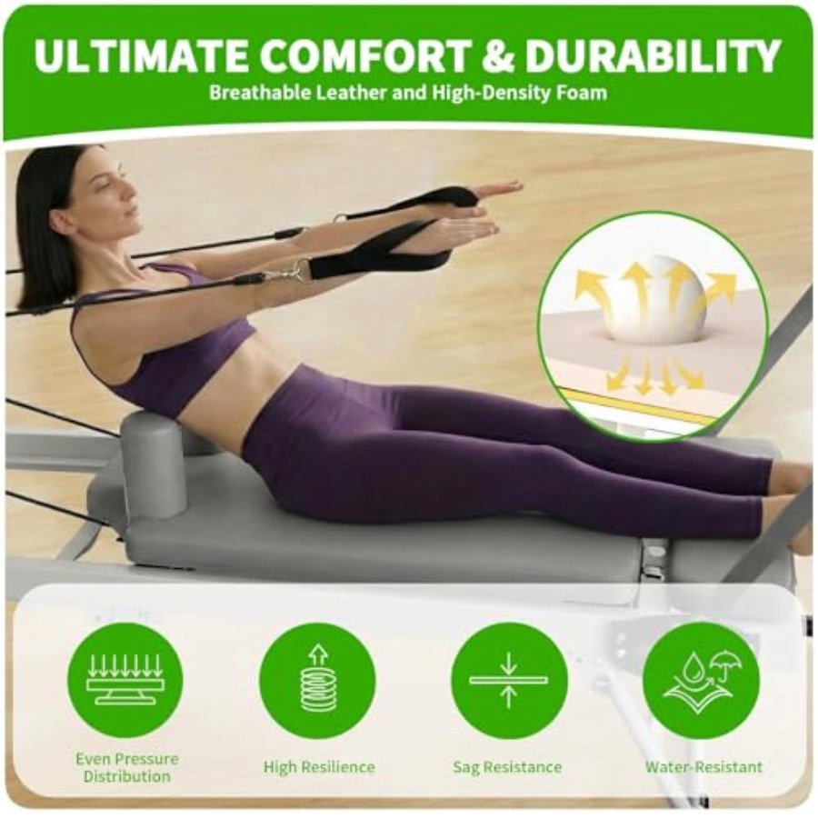 Foldable Pilates Reformer Mach - Home Gym Pilates recensie en prijs