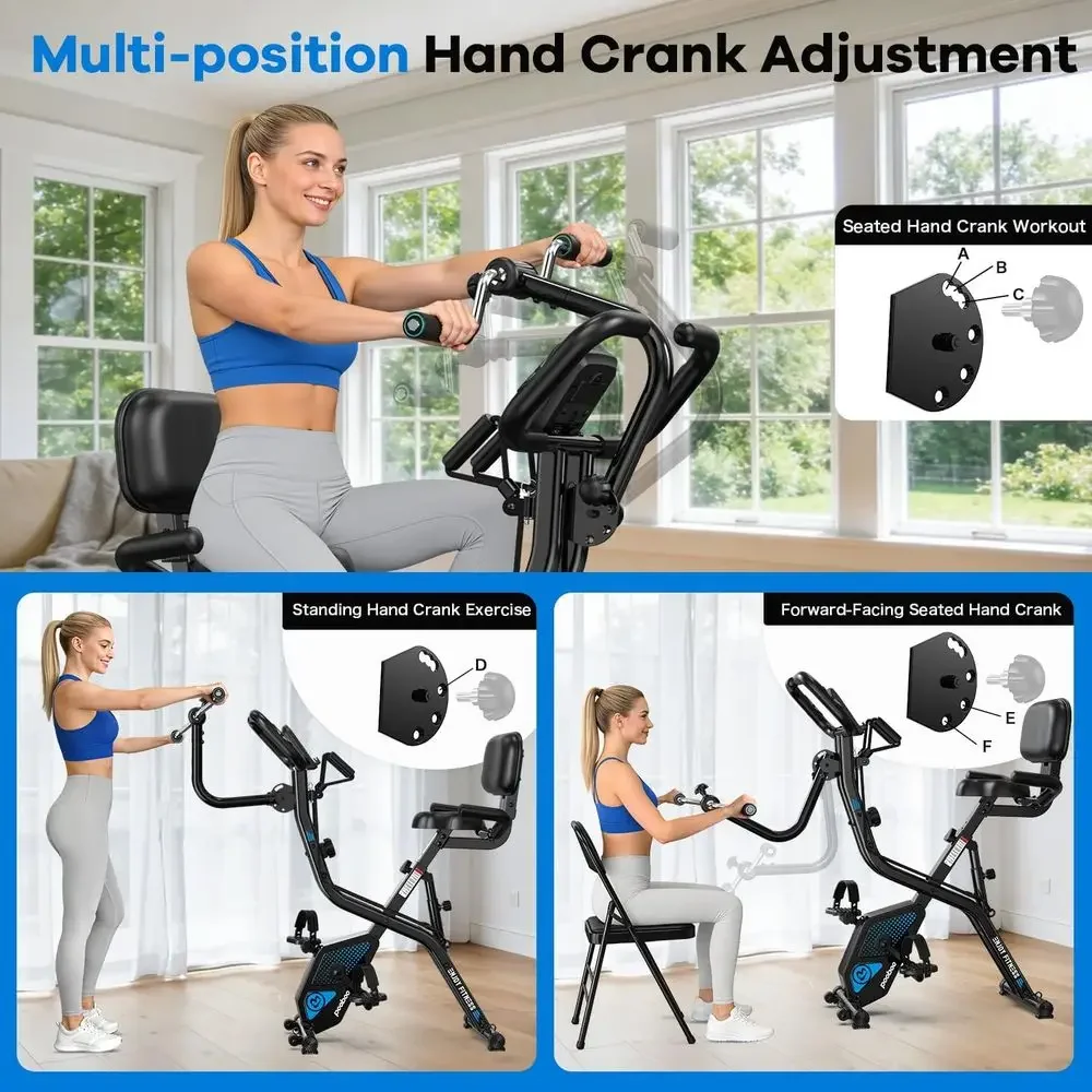Upright Stationary Bike with 8 - Home Gym Bike recensie en prijs