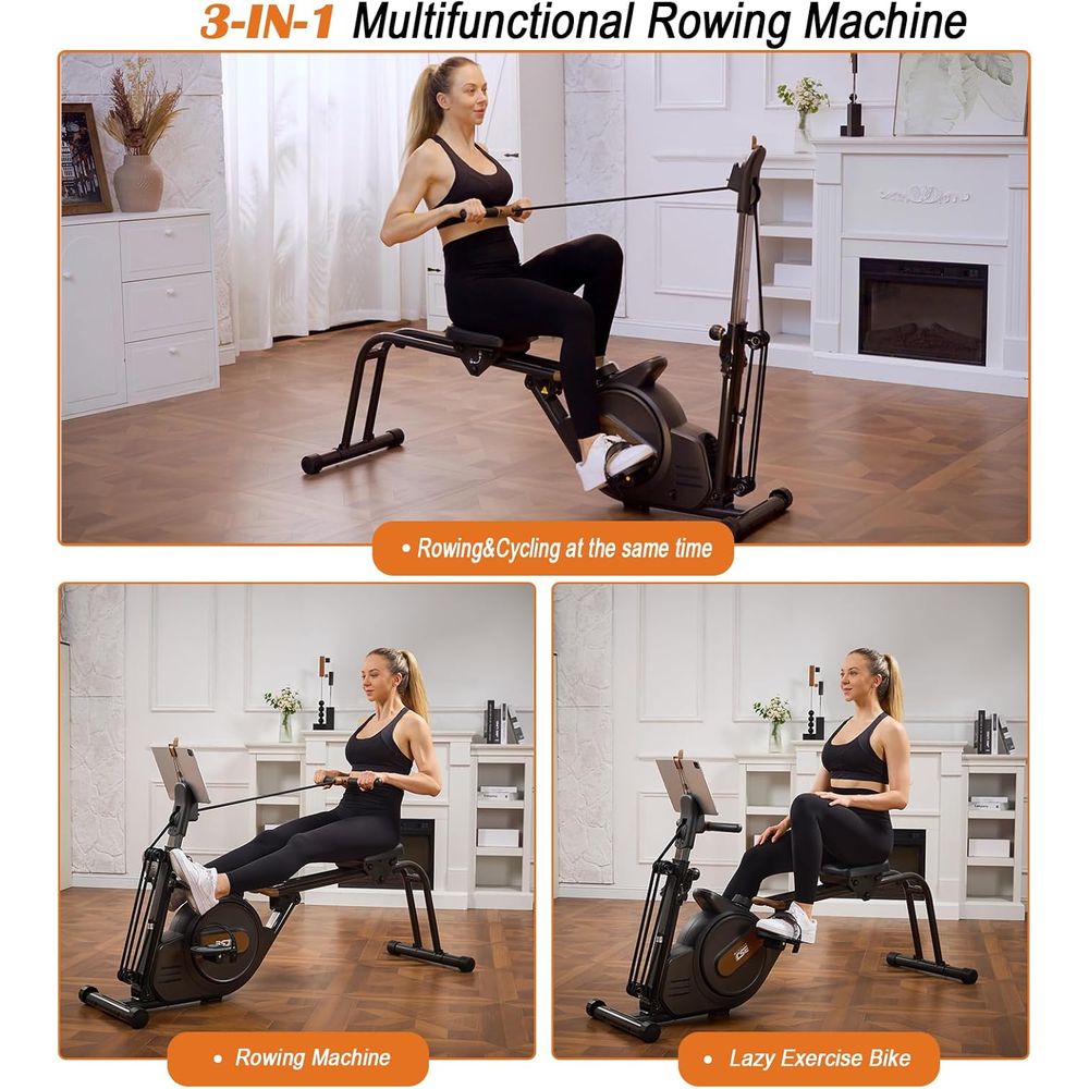 3 in 1 Rowing Machine, Rower w - Home Gym Rowing Machine recensie en prijs