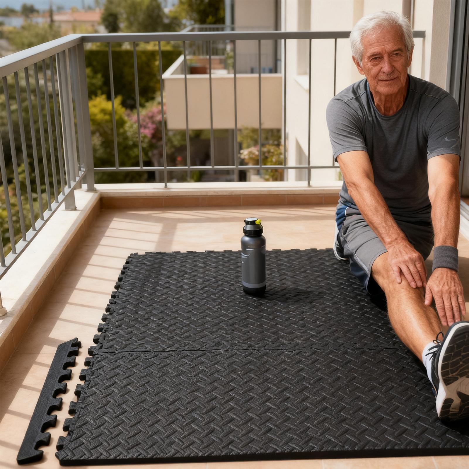 Gym Floor Mats Interlocking Pa - Home Gym For Toddlers recensie en prijs