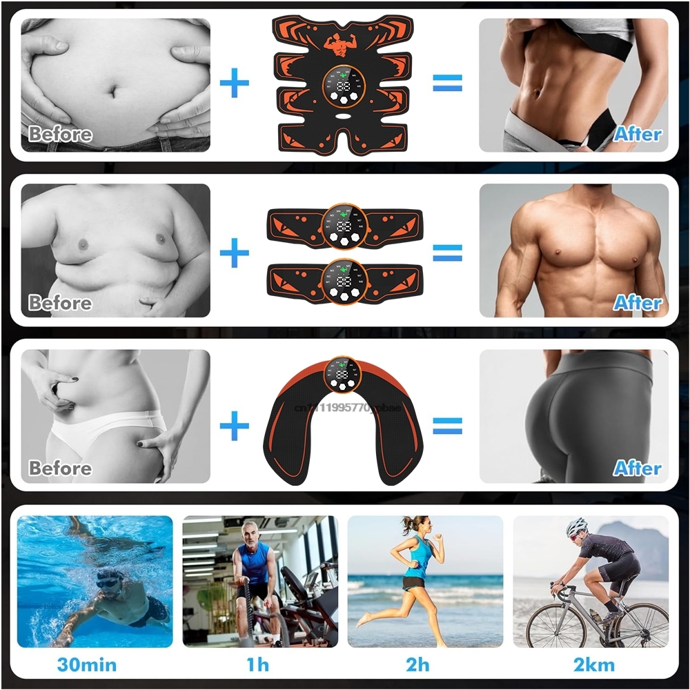 Portable EMS Abdominal Trainer - Home Gym Gear recensie en prijs