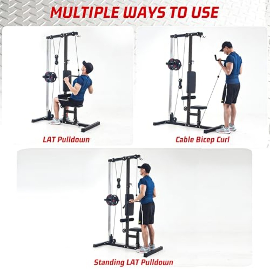 Multi-Functional LAT Pulldown  - Home Gym Rowing Machine recensie en prijs