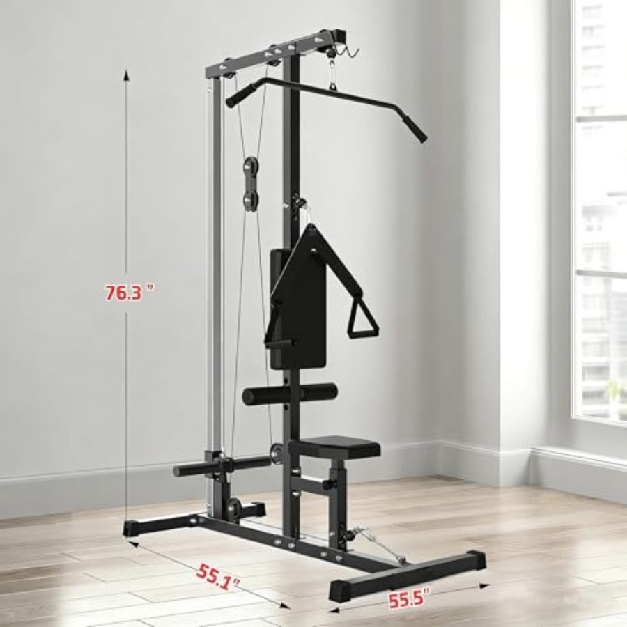 Multi-Functional LAT Pulldown  - Home Gym Rowing Machine recensie en prijs
