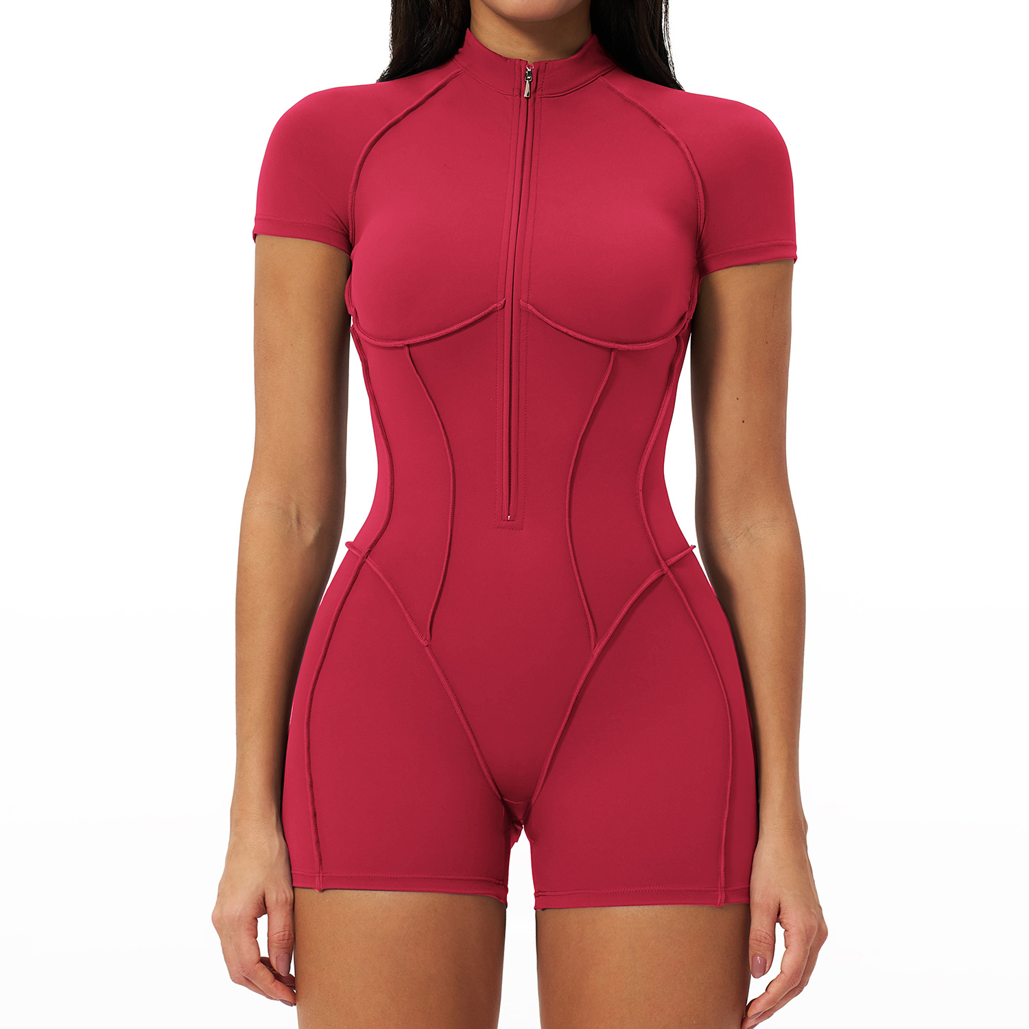Women's Zipper Stand Collar Wo - Home Gym Outfit recensie en prijs