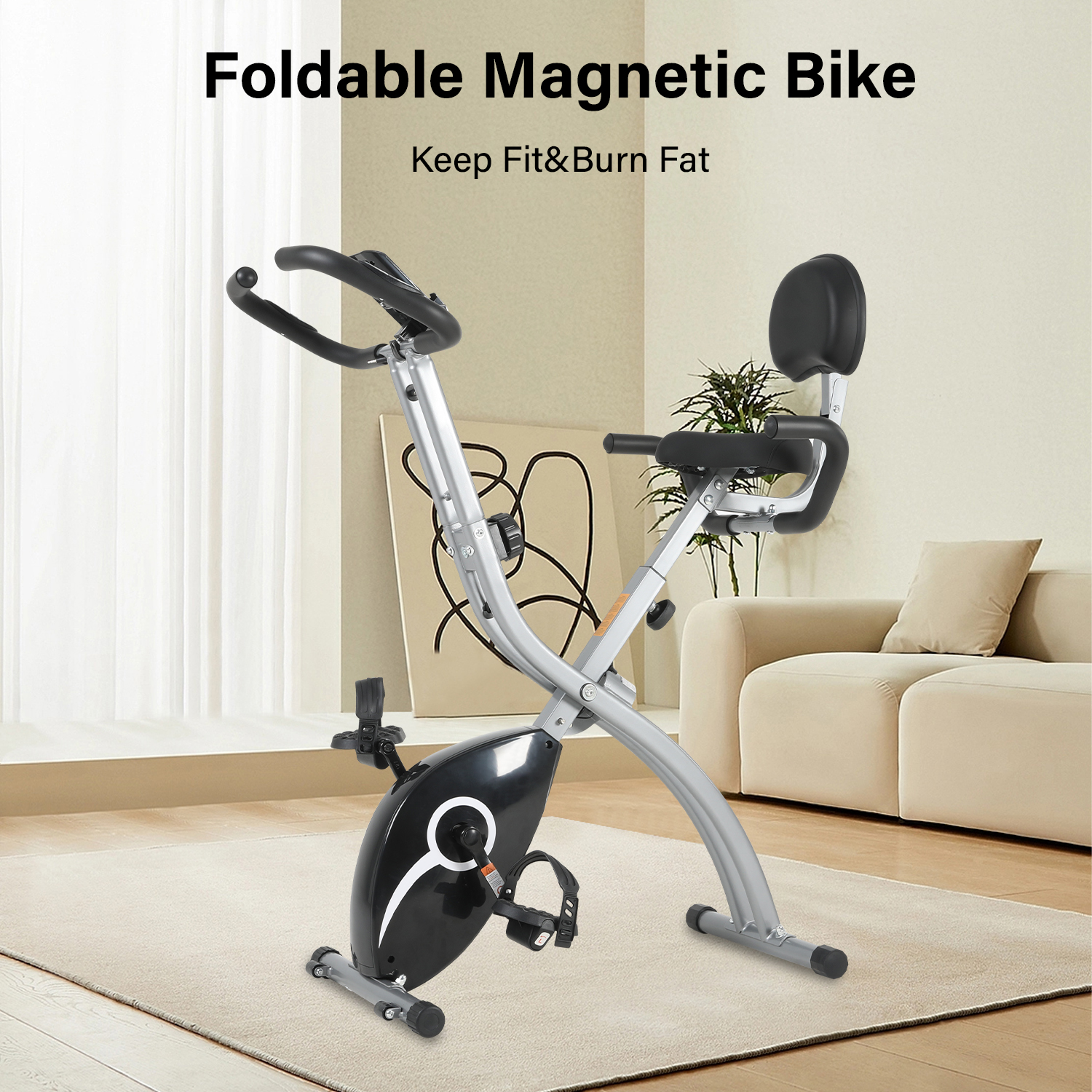 Steel Foldable Indoor Exercise - Home Gym Bike recensie en prijs