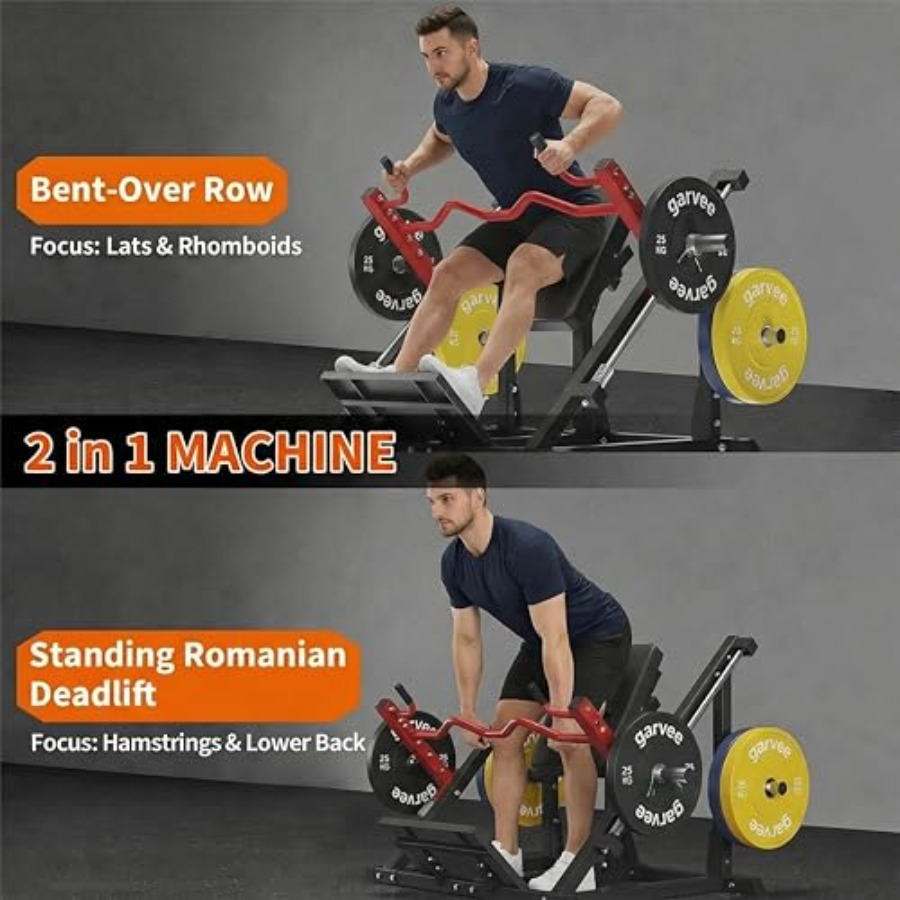 Plate-Loaded Smith Row Machine - Home Gym Rowing Machine recensie en prijs